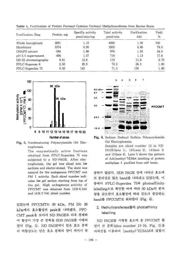 Purification and characterization of protein farnesyl cysteine carboxyl methyltransferase — source material