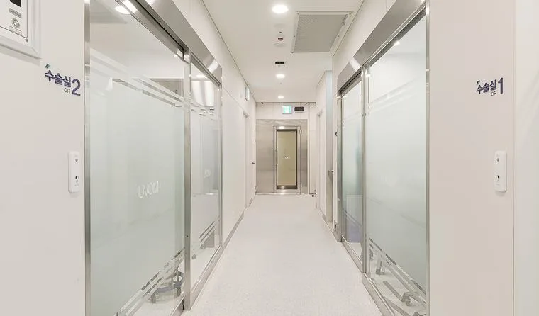 Surgical area corridor